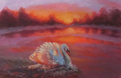 En avant, la natation du cygne, 2024 - Lee Campbell