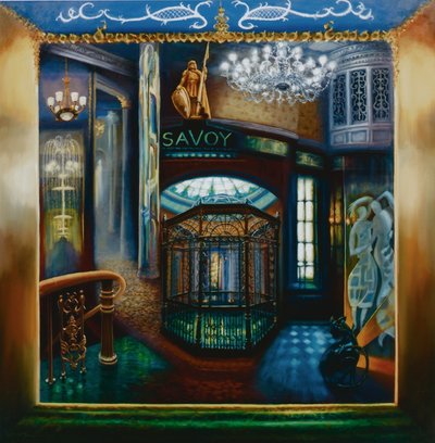 Hôtel Savoy, 2010 Savoy intérieur, Kaspar le chat - Lee Campbell