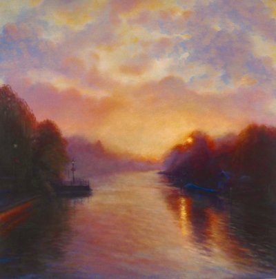 Matin de septembre sur la rivière - Lee Campbell