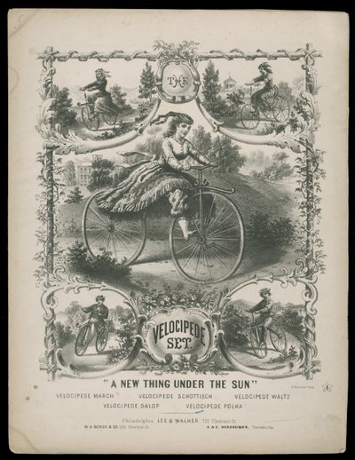 Le Vélocipède, c.1770-1959 (impression) - Lee & Walker