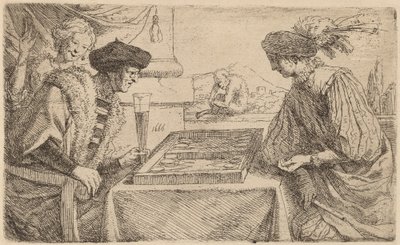 Les joueurs de plateau - Leendert van der Cooghen