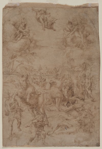 La Conversion de Saint Paul - Lelio Orsi da Novellara