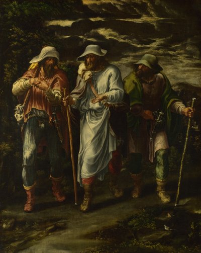 La Marche vers Emmaüs, vers 1570 - Lelio Orsi da Novellara