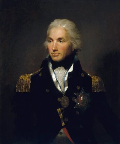 Portrait du vice-amiral Horatio Nelson (1758-1805), premier vicomte de Nelson - Lemuel Francis Abbott