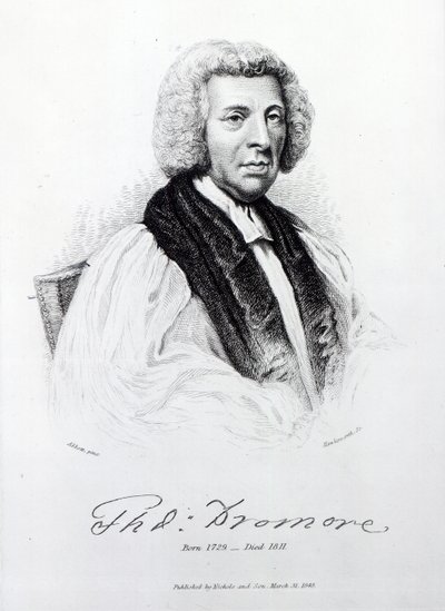 Thomas Percy, évêque de Dromore, gravé par John Hawksworth, 1848 - Lemuel Francis Abbott
