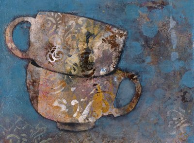 Tasses à thé rustiques empilées - Lena Ru