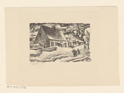 Altenberg (Monts Métallifères) - Leo Gestel (signed by artist)