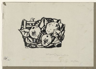Trois poires - Leo Gestel (signed by artist)
