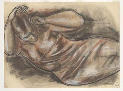 Nu couché - Leo Gestel (signed by artist)
