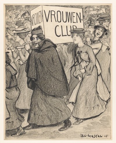 Femmes dans un défilé d