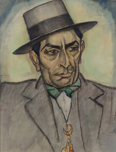 Un homme en costume espagnol, c. 1914 - Leo Gestel