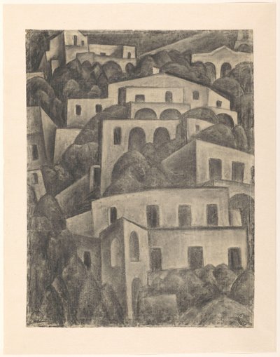 Vue de Positano - Leo Gestel