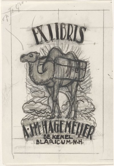 Projet pour un ex-libris d
