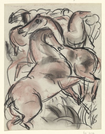 Chevaux dans la nature - Leo Gestel