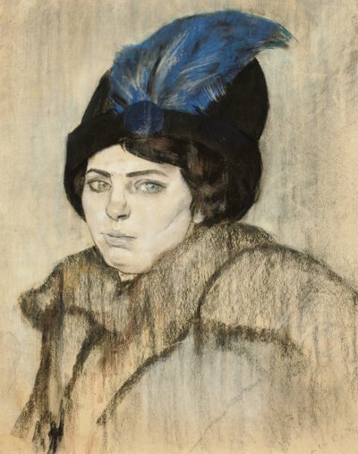 Portrait de Marie Boendermaker-Schoenmaker - Leo Gestel