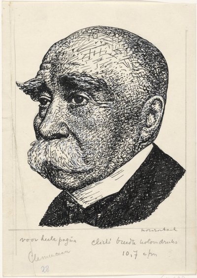 Portrait de George-Eugène-Benjamin Clemenceau - Leo Gestel