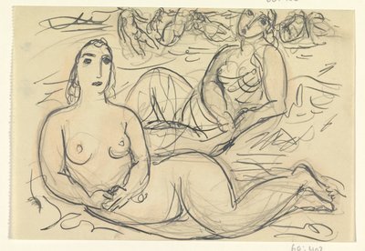 Deux femmes nues dans l