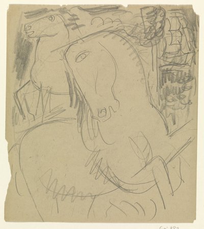 Deux chevaux - Leo Gestel