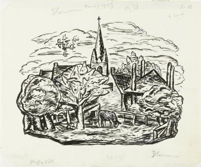 Vignette pour la Biographie de Gestel par le Prof. W. van der Pluym - Leo Gestel