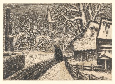 Hiver à Blaricum - Leo Gestel