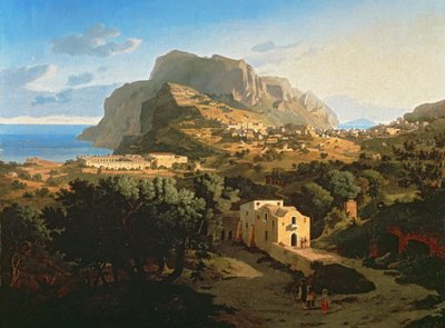 Paysage à Capri - Leo von Klenze
