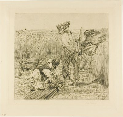 Récolte - Leon Augustin Lhermitte