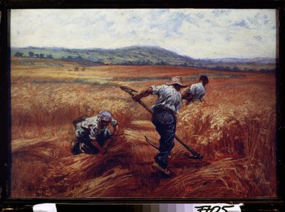 Les faucheurs - Leon Augustin Lhermitte