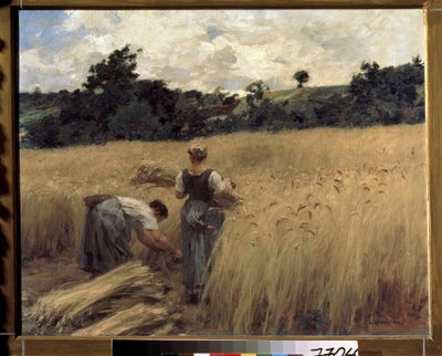 Les moissonneurs - Leon Augustin Lhermitte