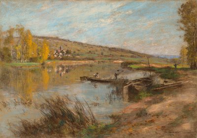 Quai au Sable, Chartèves - Leon Augustin Lhermitte