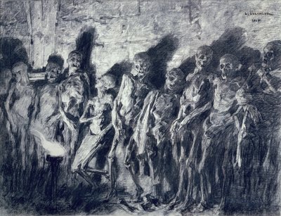 La Voûte des momies, ou Squelettes de la tour Saint-Michel, Bordeaux, 1885 - Leon Augustin Lhermitte