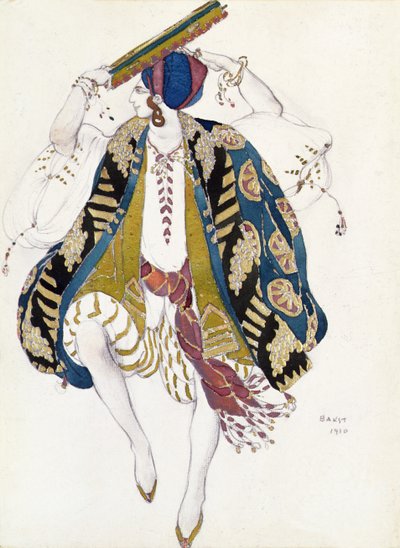 Costume pour Danseur Juif, de Cléopâtre - Leon Bakst