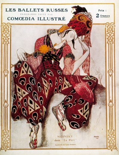 Conception de costume pour Nijinsky dans le ballet 