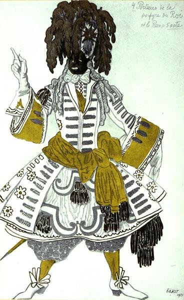 Costume pour Porphyrophores, de La Belle au bois dormant - Leon Bakst