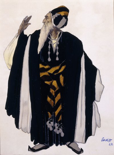 Costume pour un Ancien Juif pour le drame 