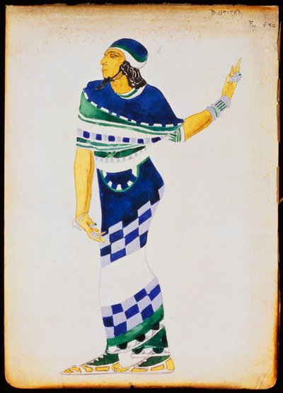 Costume pour un musicien - Leon Bakst