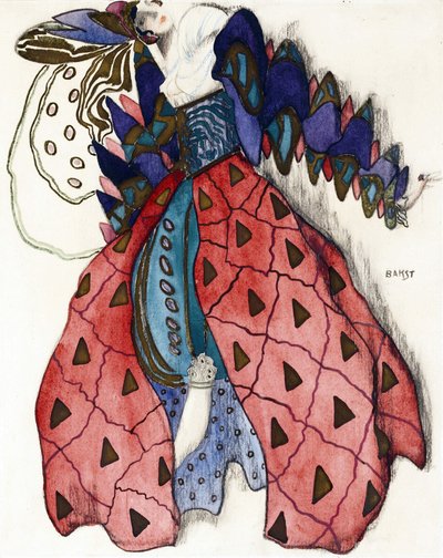 Conception de costume pour le ballet 