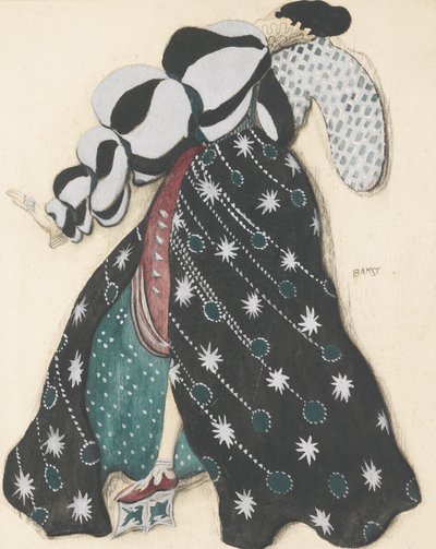 Costume pour le ballet La Légende de Joseph de R. Strauss - Leon Bakst