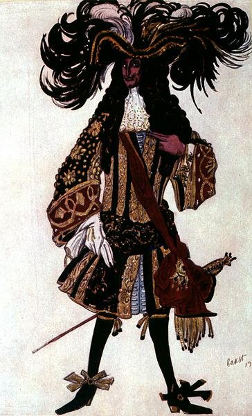 Costume pour la Garde du Roi, de La Belle au bois dormant - Leon Bakst