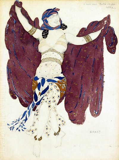 Conception de costume pour le ballet 