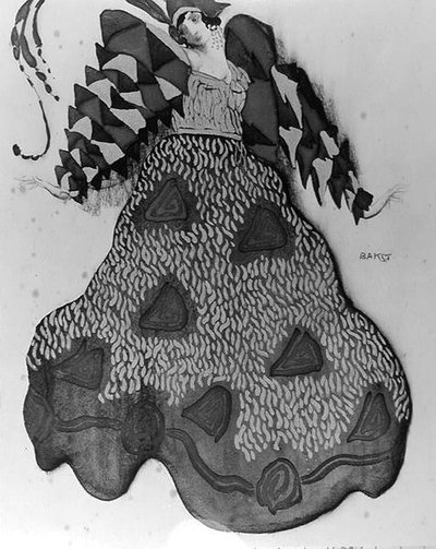 Conception de costume pour le ballet 