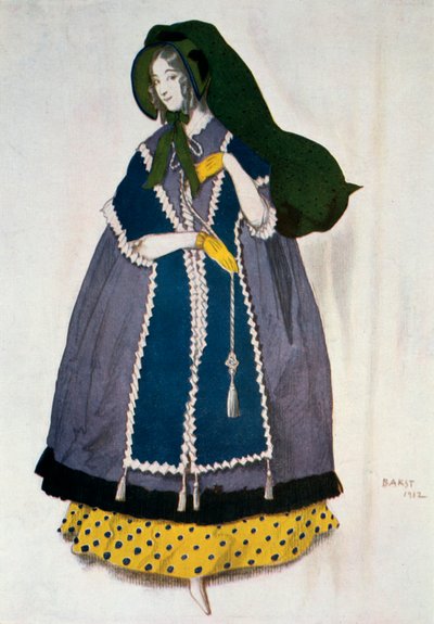 Costume pour le ballet Les Papillons, 1912 - Leon Bakst