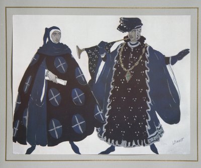 Costume pour la pièce Le Martyre de Saint Sébastien de Gabriele D
