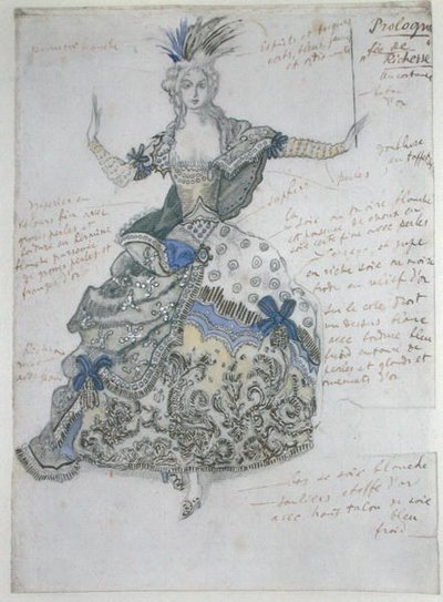 La Belle au Bois Dormant, costume pour 