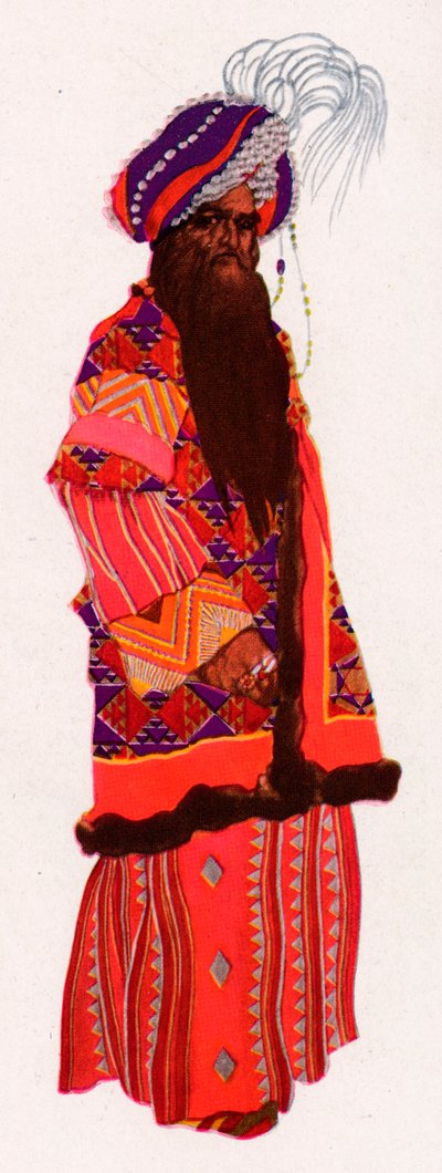 Le Sultan Samarcande, 1922, 1923 - Leon Bakst