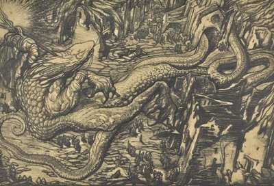 Le monstre de la guerre - Leon Bakst
