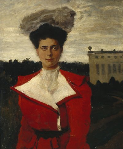 Portrait de la grande-duchesse Elena Vladimirovna de Russie 1882-1957 - Leon Bakst