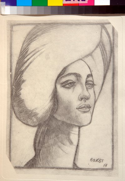Portrait de Madame T - Leon Bakst