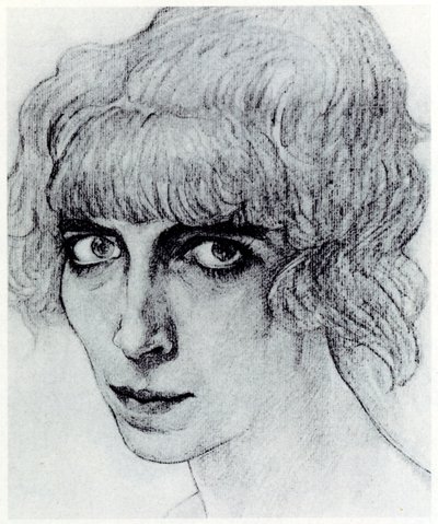 Portrait de la marquise Luisa Casati - Leon Bakst