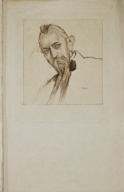 Portrait de Sébastien Voirol 1870-1930, 1913 - Leon Bakst