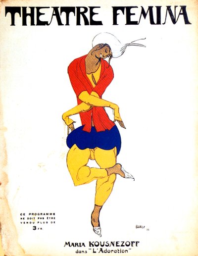 Affiche pour le ballet d